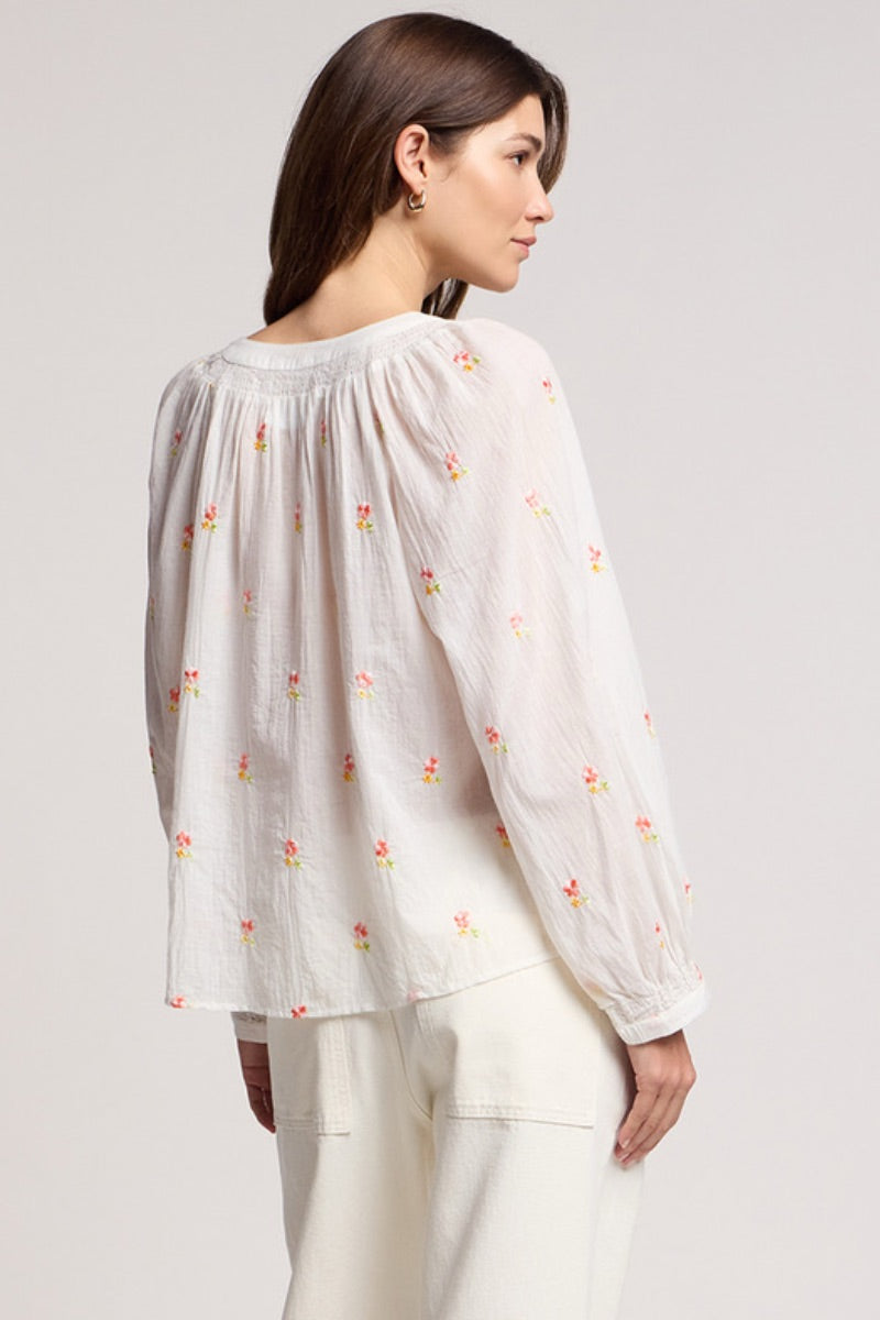 Velvet - Sylvie Embroidery Top in White @Heidi-Ho2 Yorkville Village