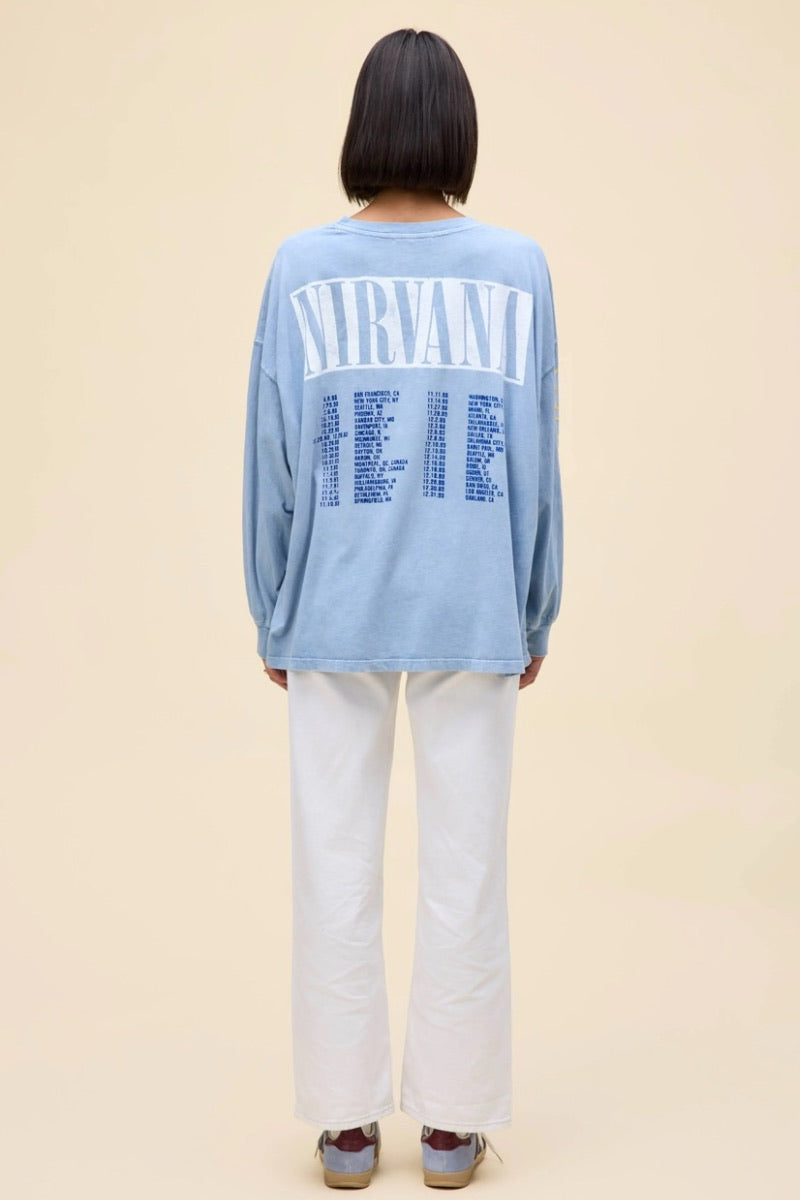 Daydreamer - Nirvana 1993 Tour Oversized L/S Top