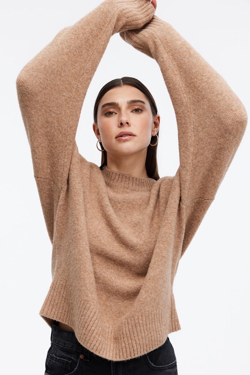 CHRLDR -  Perfect Sweater in Camel