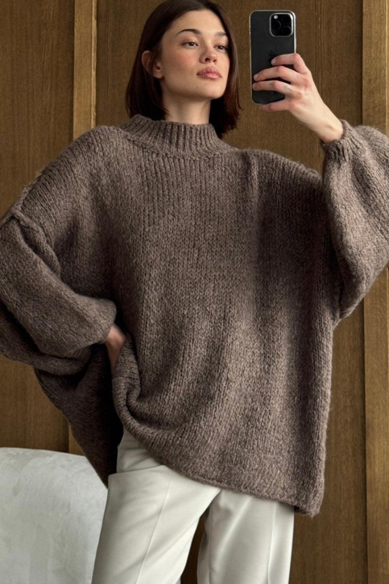 Charli - Layla Sweater in Taupe