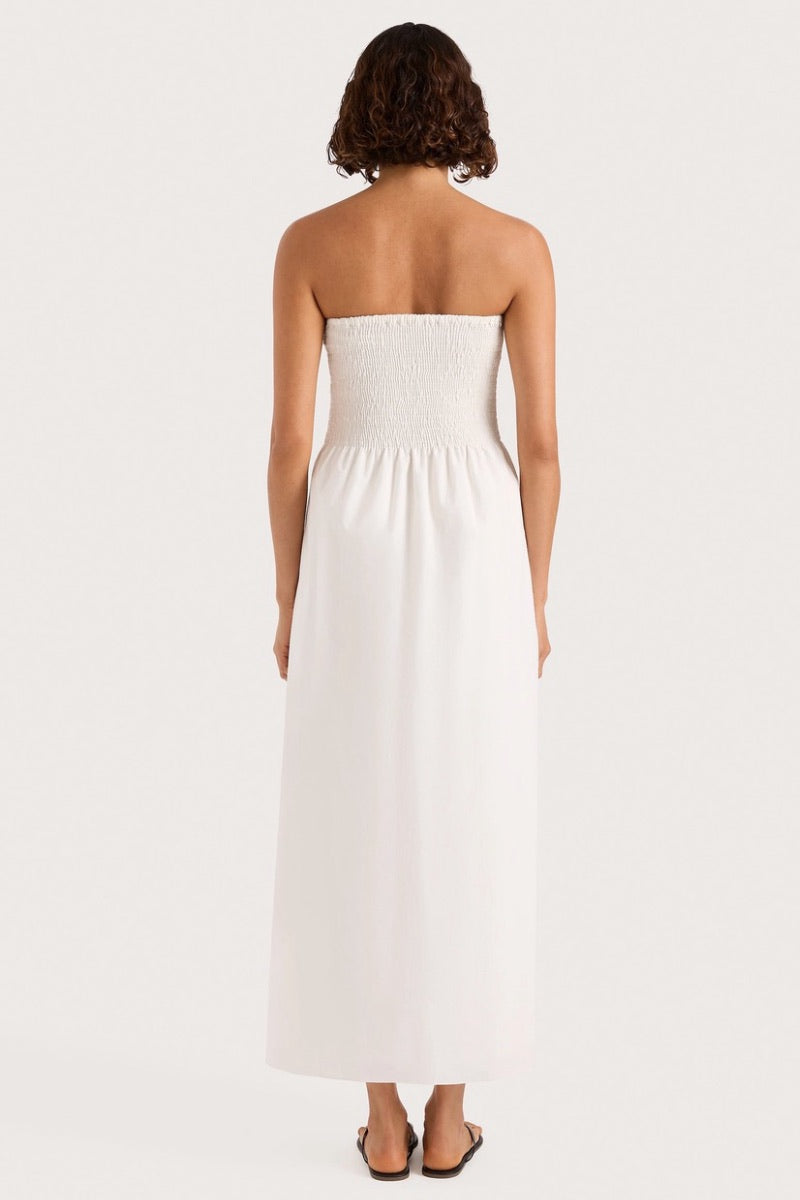 Faithfull The Brand - Jaime Midi Dress in White