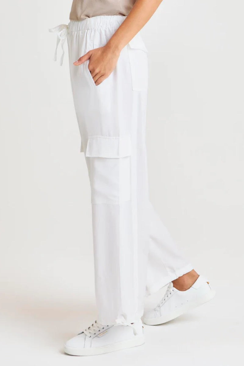 Splendid - Kamryn Cargo Pant in White