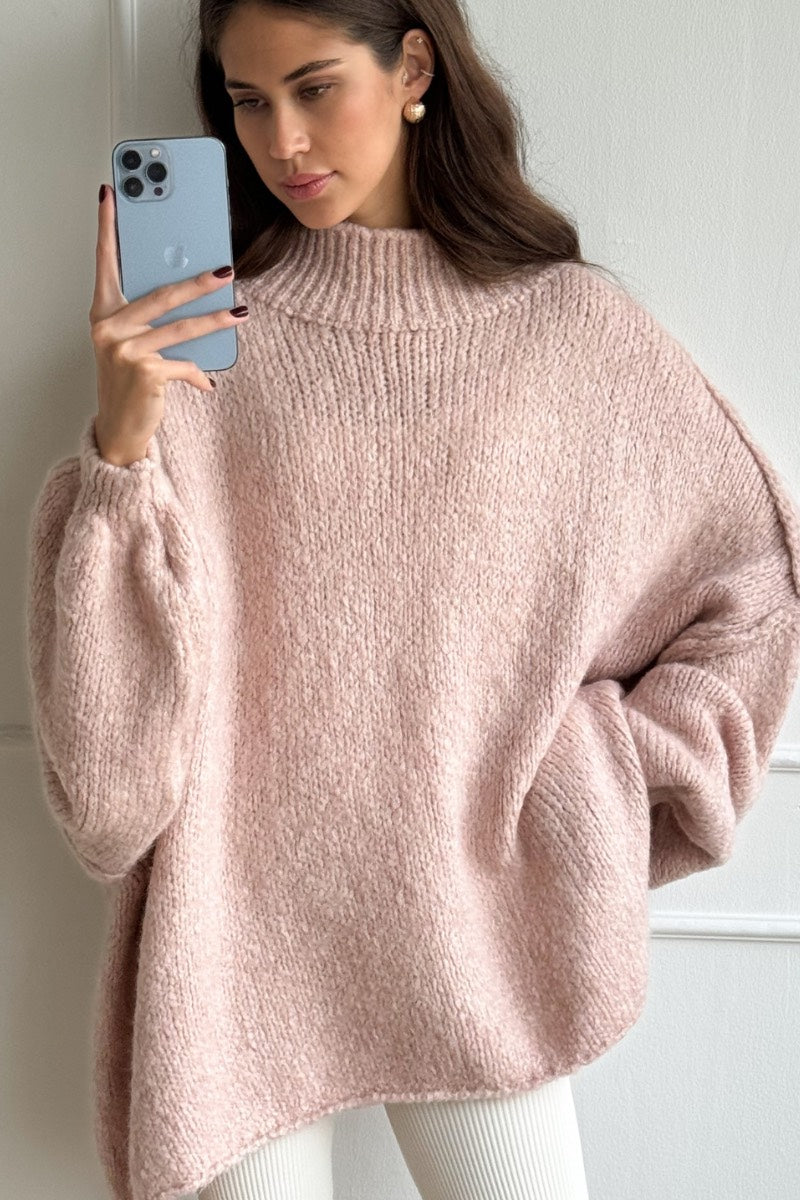 Charli - Layla Sweater in Rose