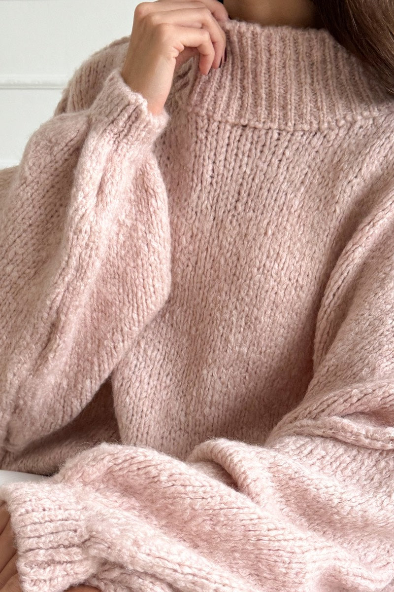 Charli - Layla Sweater in Rose