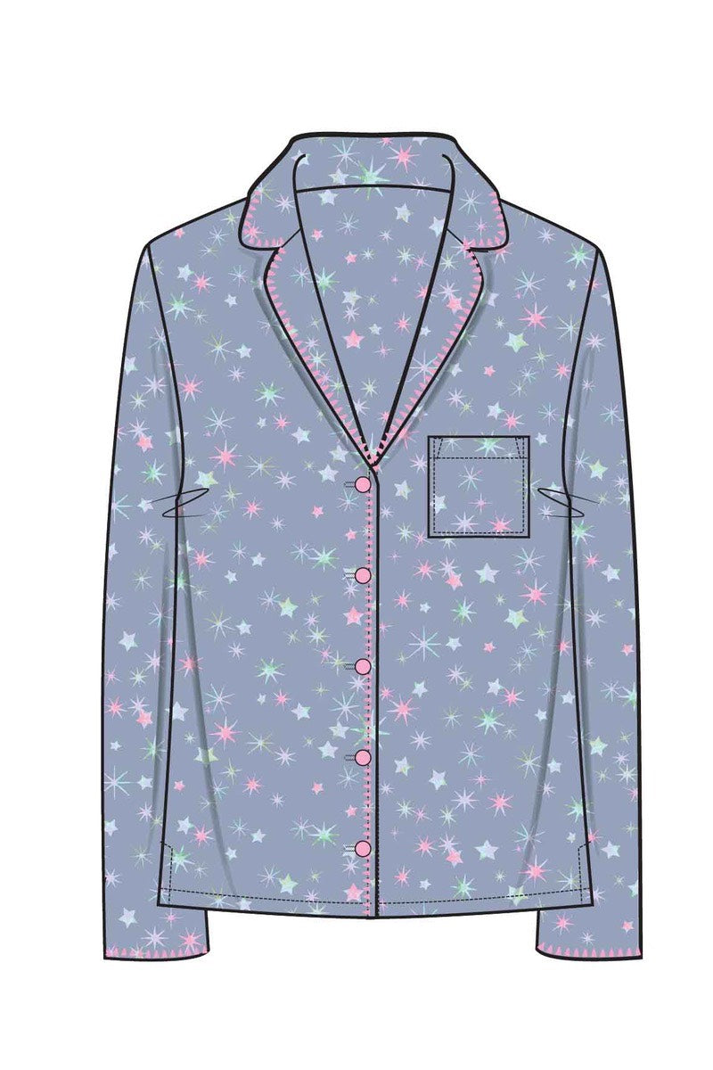 PJ Salvage - Ensemble pyjama Star Gazer en denim