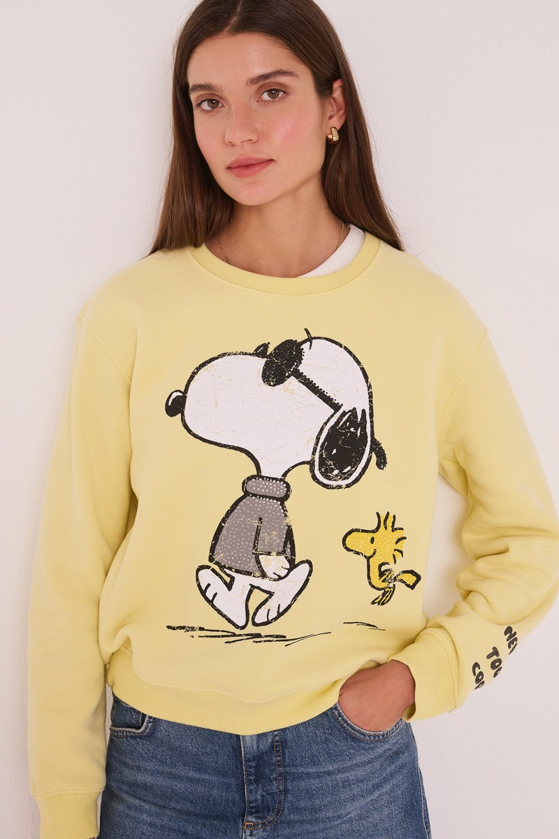Princess Goes Hollywood - Snoopy Pullover in Yellow