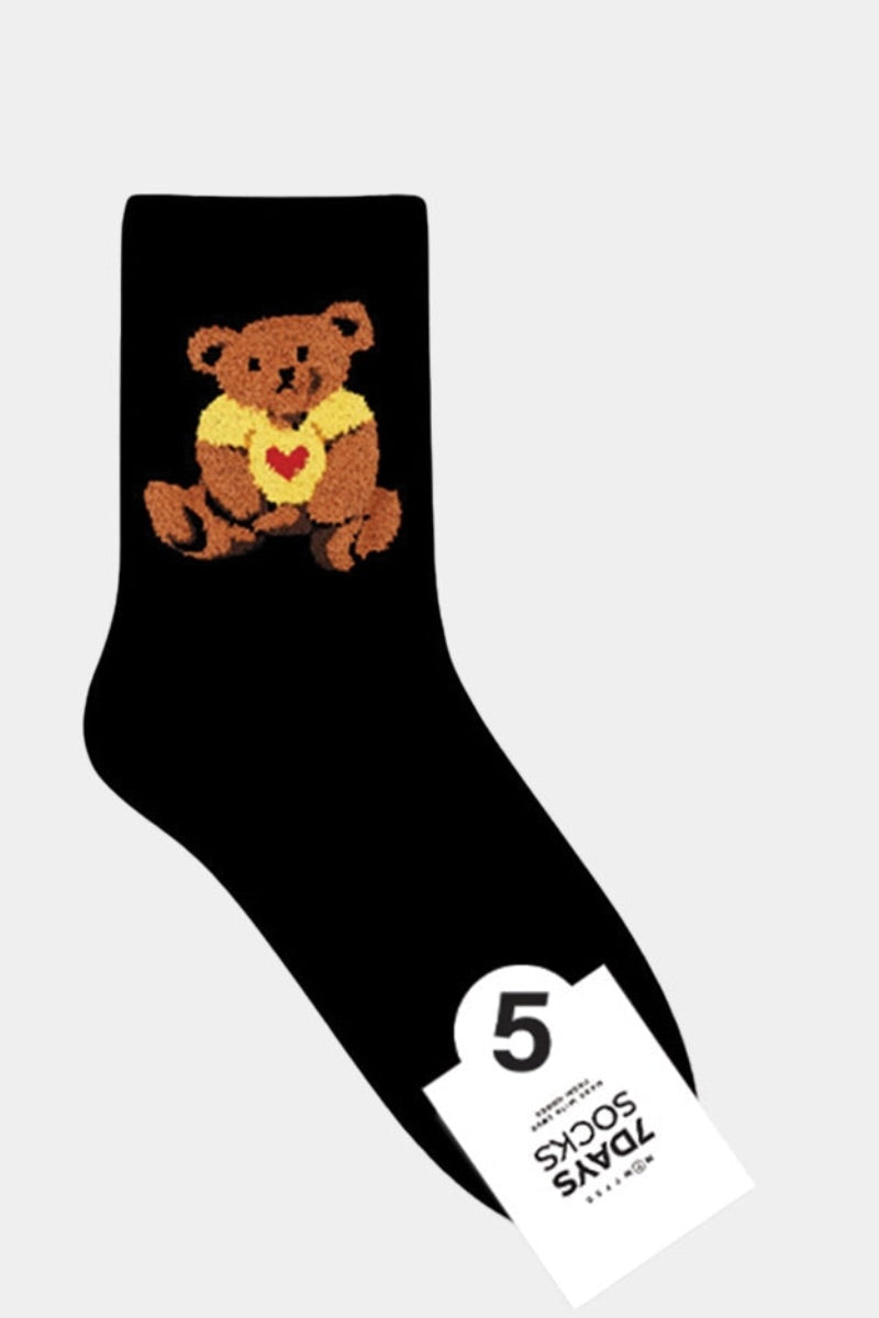 7Days - Love Bear Socks