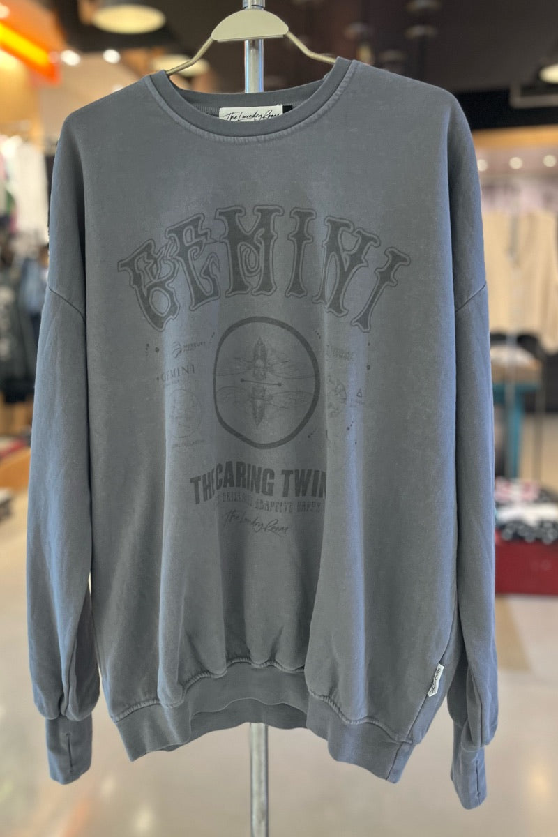 The Laundry Room Zodiac Sweaters in Grey