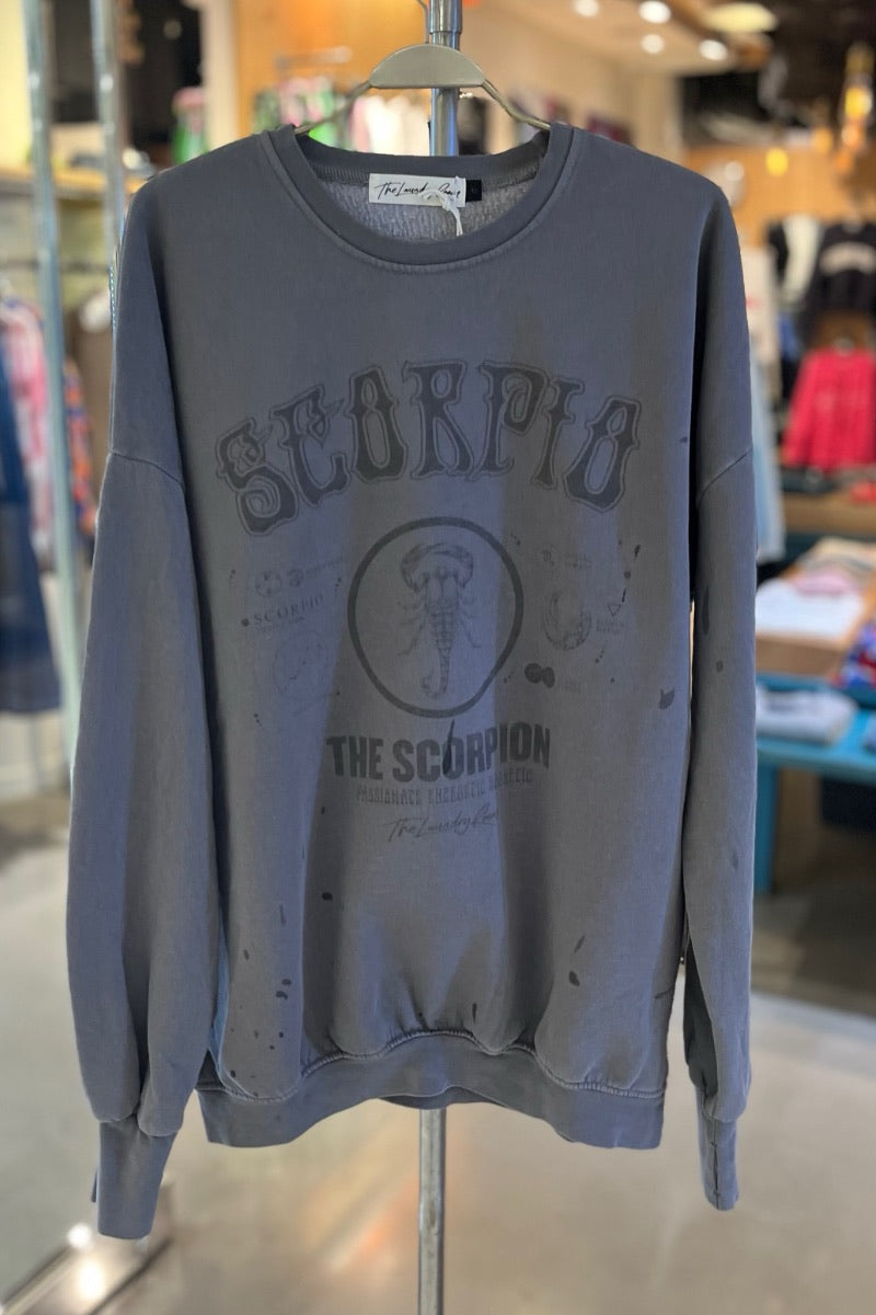 The Laundry Room Zodiac Sweaters in Grey