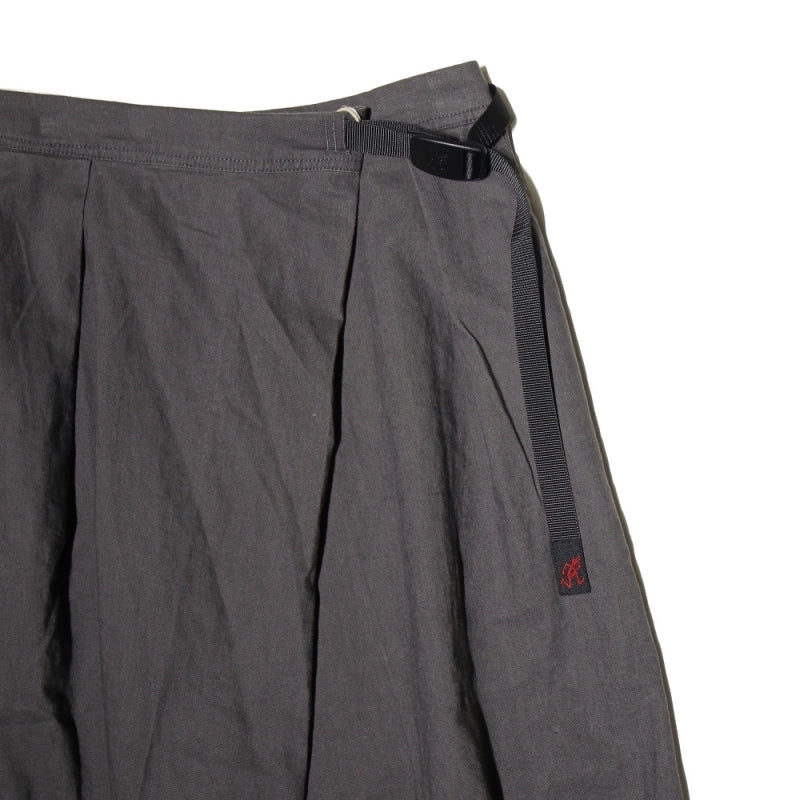 Gramicci - Linen Cotton Wrap Flare Pants - Charcoal