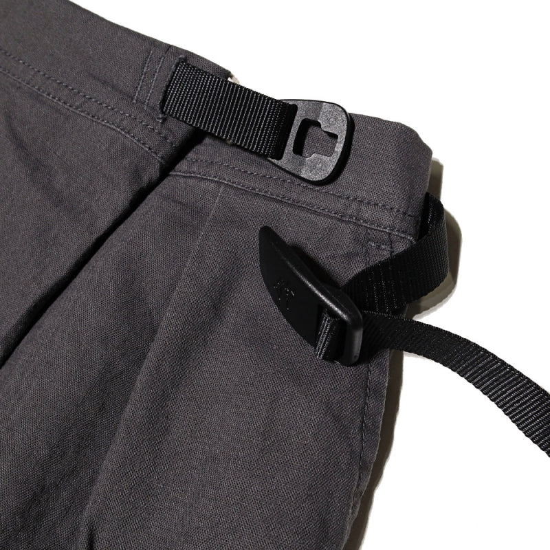 Gramicci - Linen Cotton Wrap Flare Pants - Charcoal