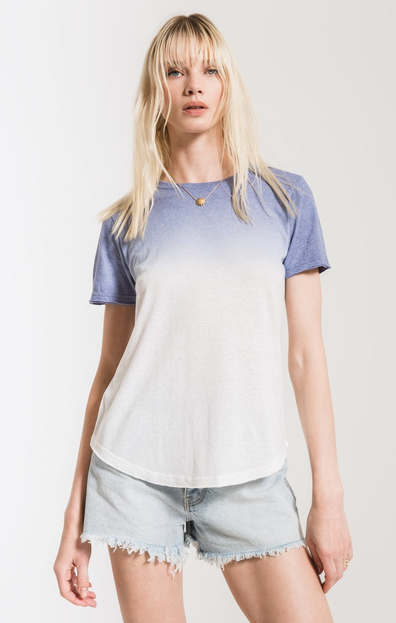 Z Supply Ombre Dip Dye Crew Heidi Ho2