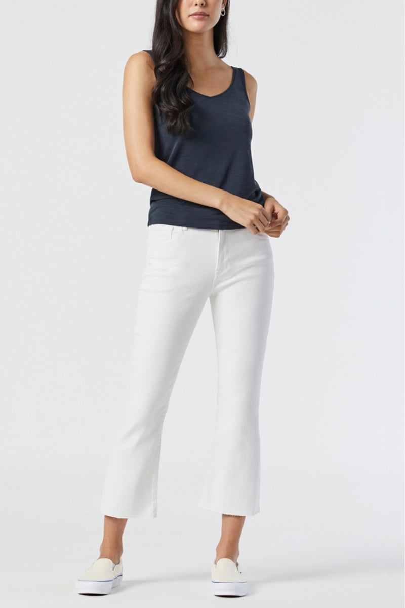 Mavi - Anika Off White Cropped LA Vintage Jeans Heidi-Ho2