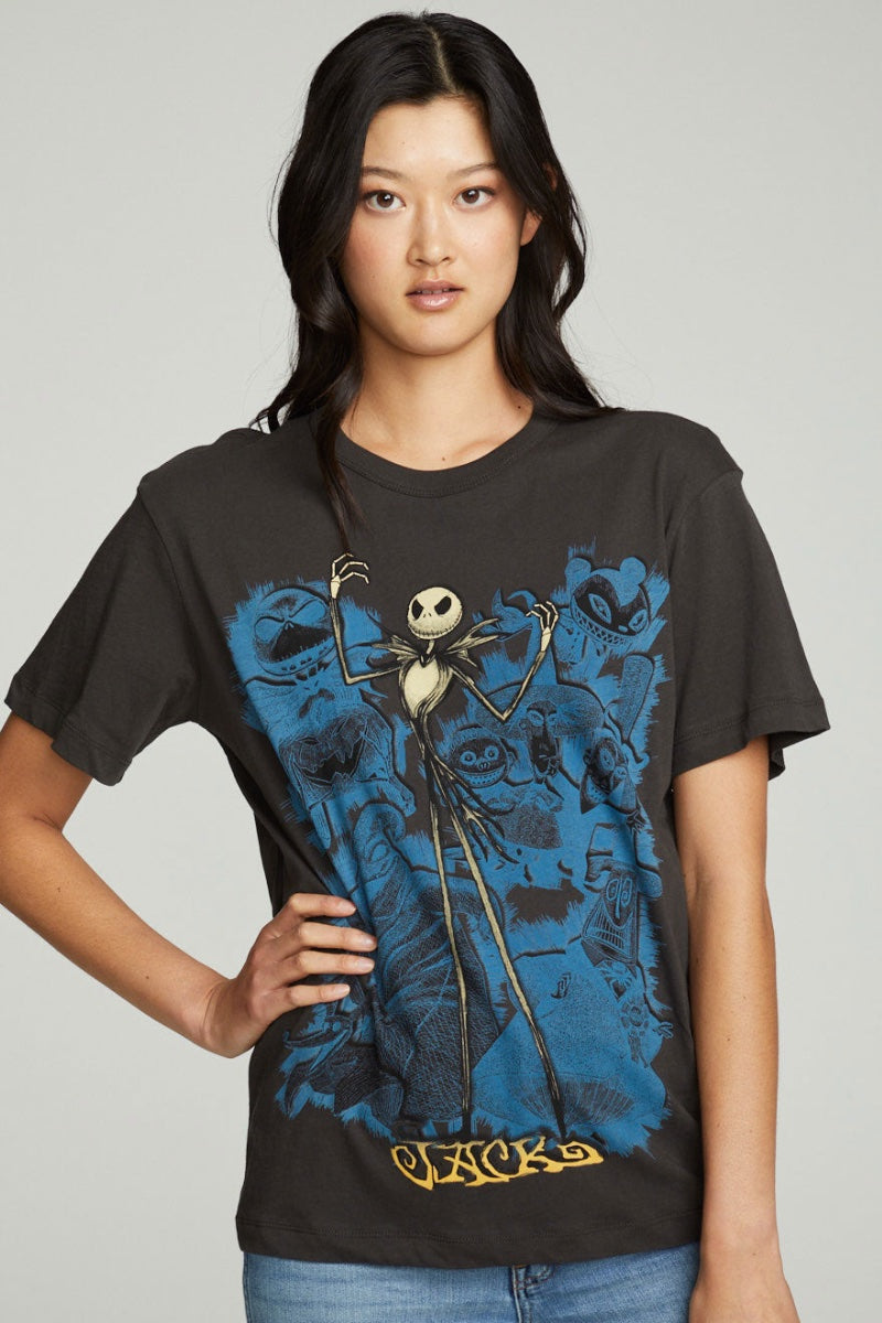 Chaser - The Nightmare Before Christmas Tee in Vintage Black