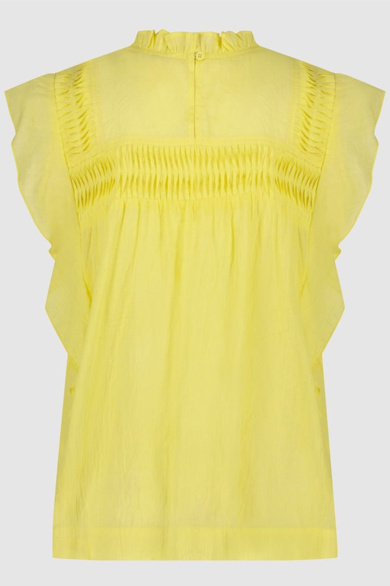 Circle of Trust - Livana Blouse in Spring Yellow