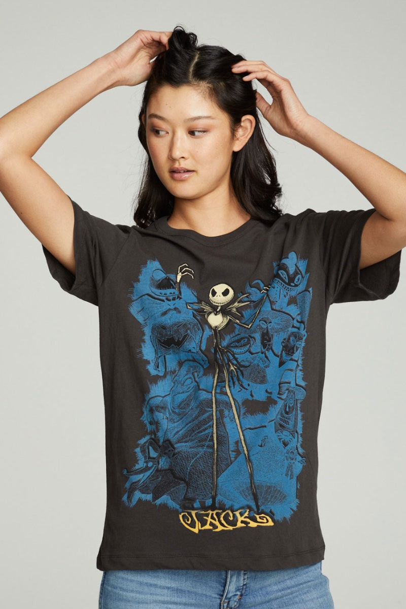 Chaser - The Nightmare Before Christmas Tee in Vintage Black