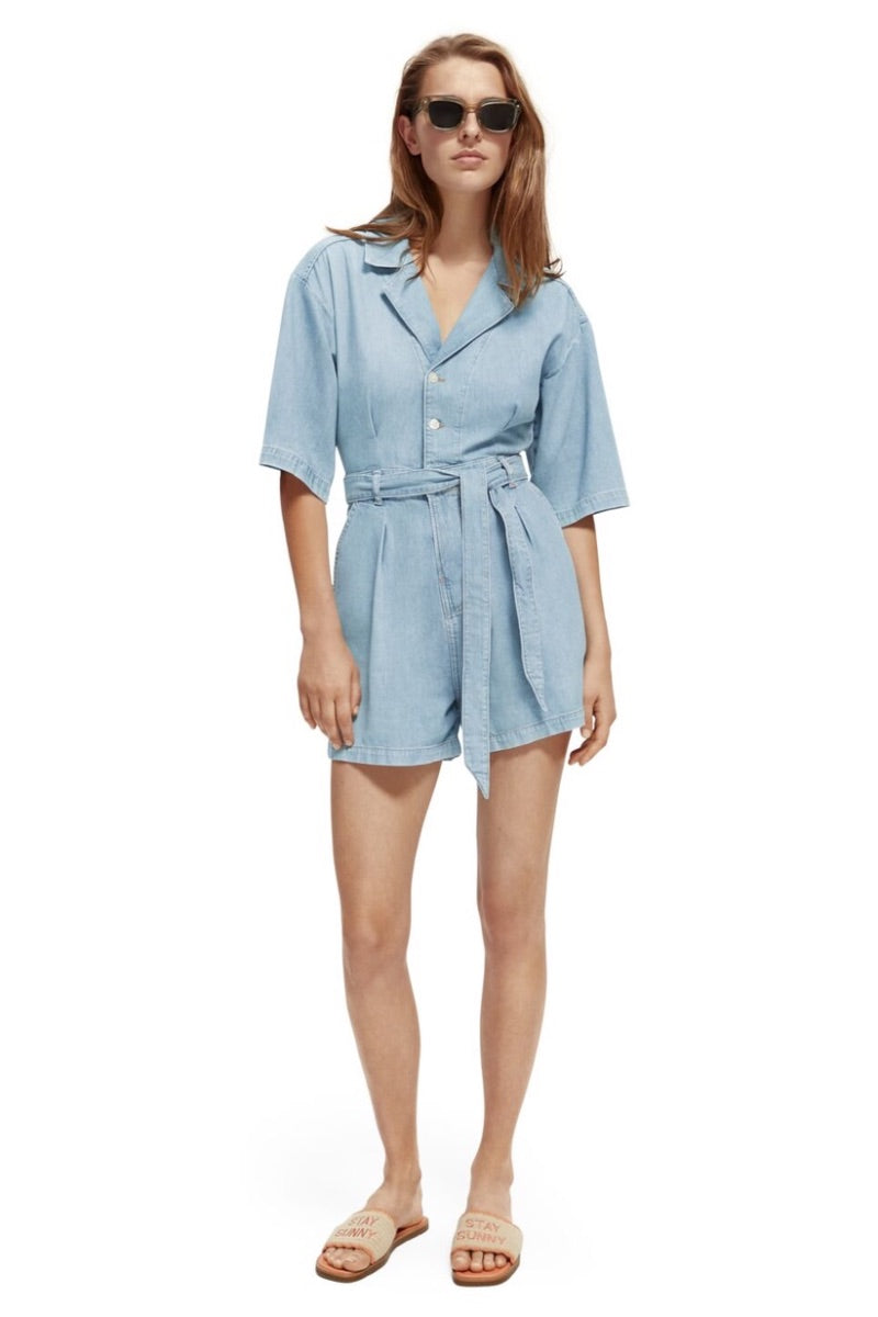 Scotch & Soda - Free Thinker Denim Jumpsuit – Heidi-Ho2