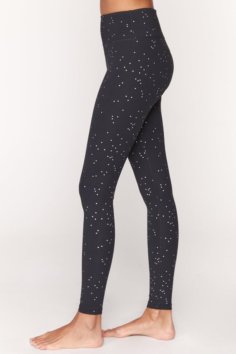 Spirtual Gangster - Essential High Waisted Leggings- in night sky active print